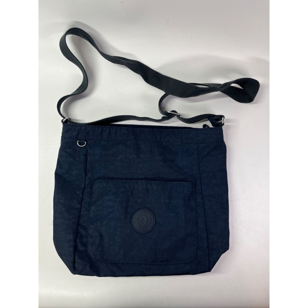 Kipling Blue Nylon Crossbody Womens Bag 13"x12"